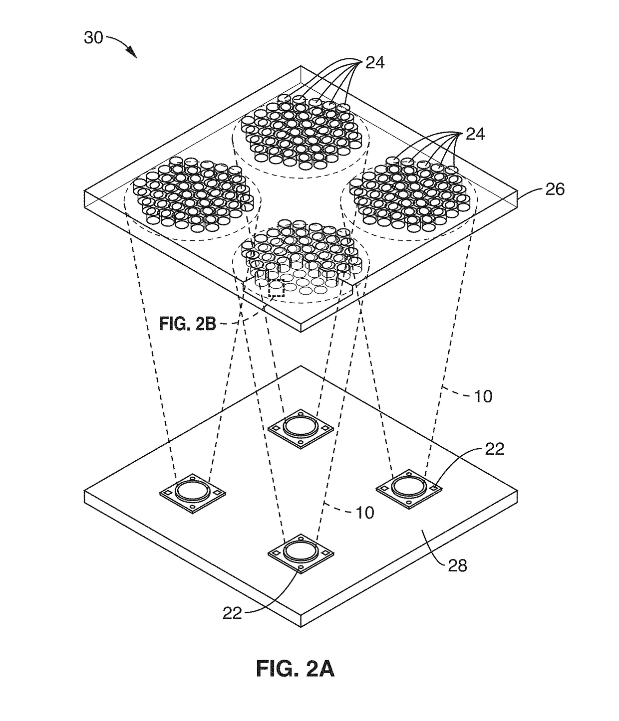 LED driven plasmonic heating apparatus for nucleic acids amplification