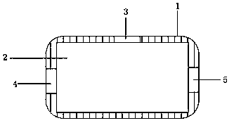 Heat dissipation device for mobile internet equipment