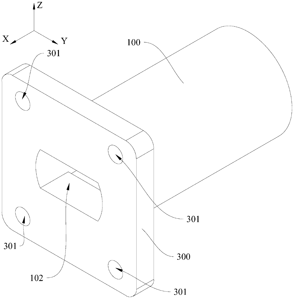 Signal transmission waveguide