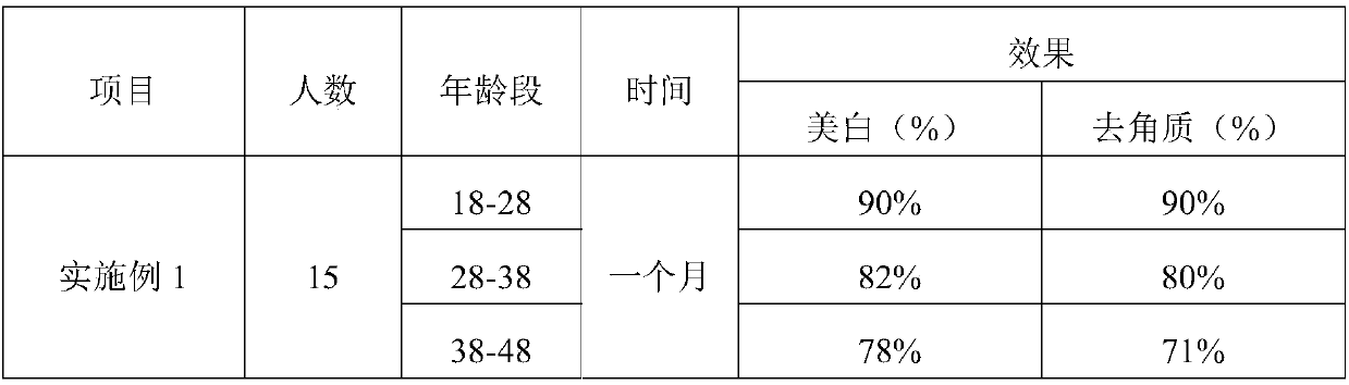 Whitening cleansing powder and preparation method thereof