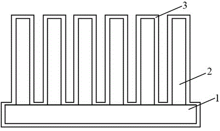 Radiator for laser display and preparation method of radiator