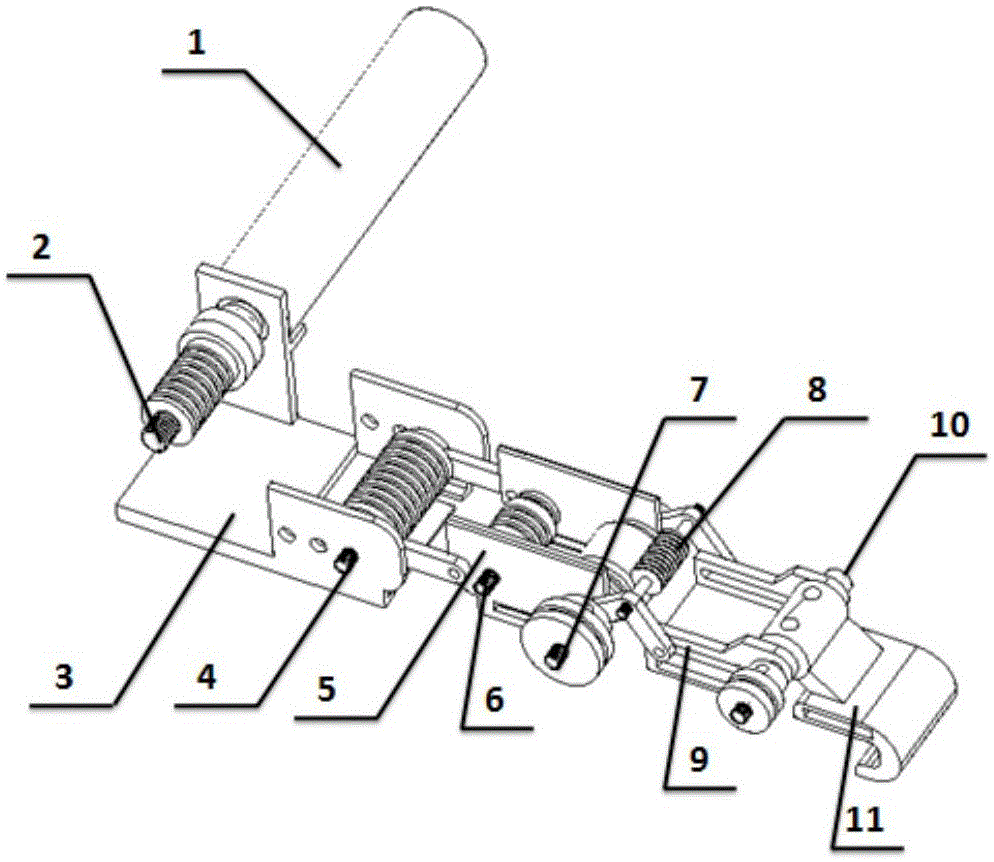 Exoskeleton finger rehabilitation robot system and working method based on EEG control