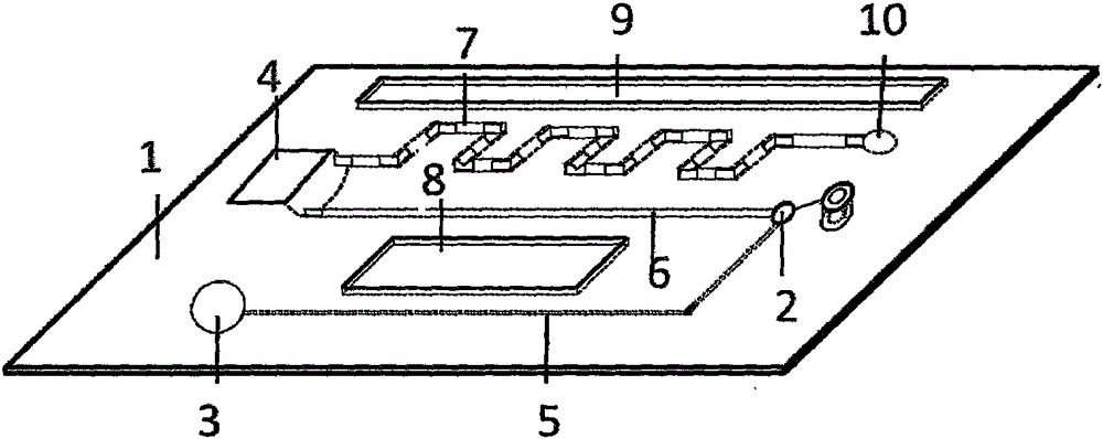 Micro-fluidic chip for multi-object quantitative detection based on magnetic particle chemiluminescence