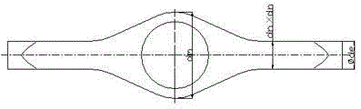 Monolithic molding method of light duty truck weldless axle case