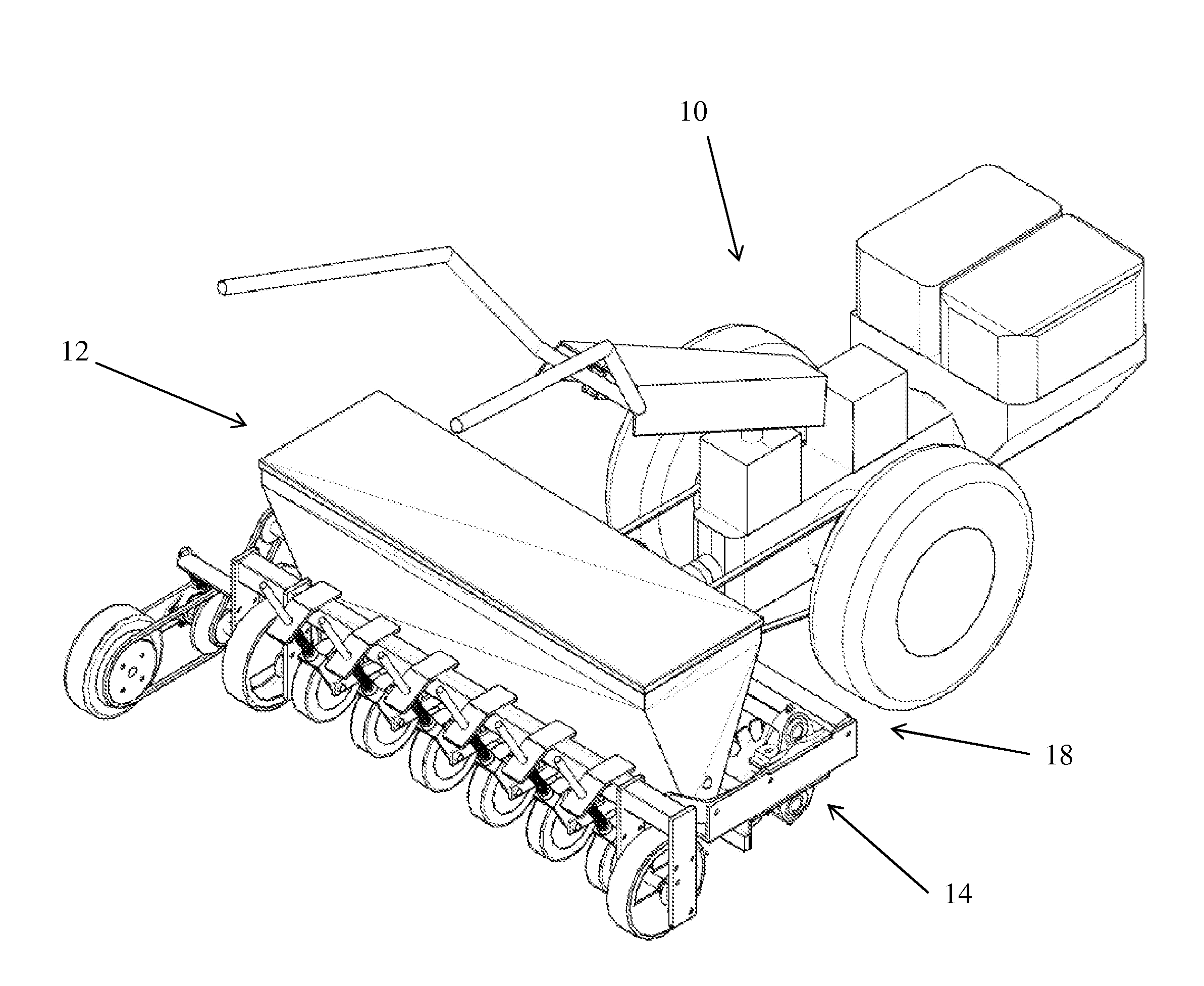 Active coulter planting system