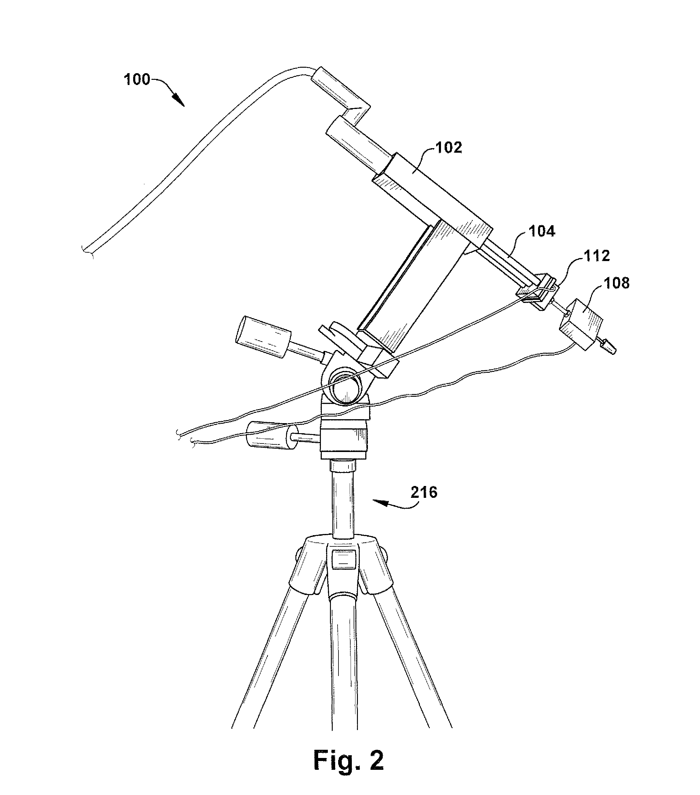 Apparatus and method for exerting force on a subject tissue