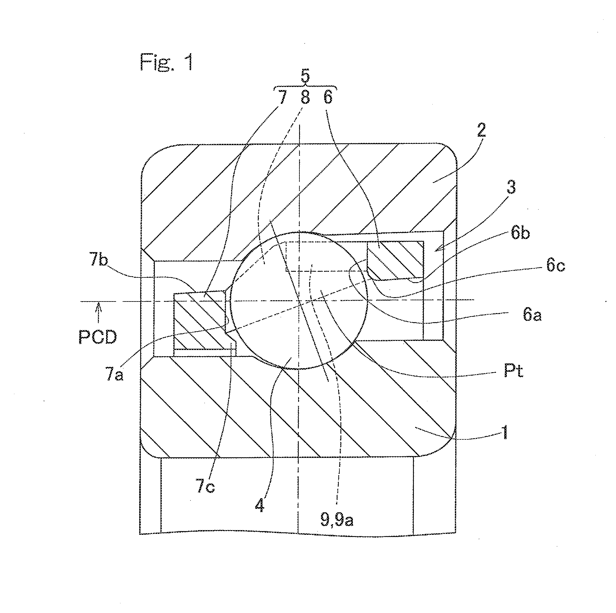 Ball bearing retainer