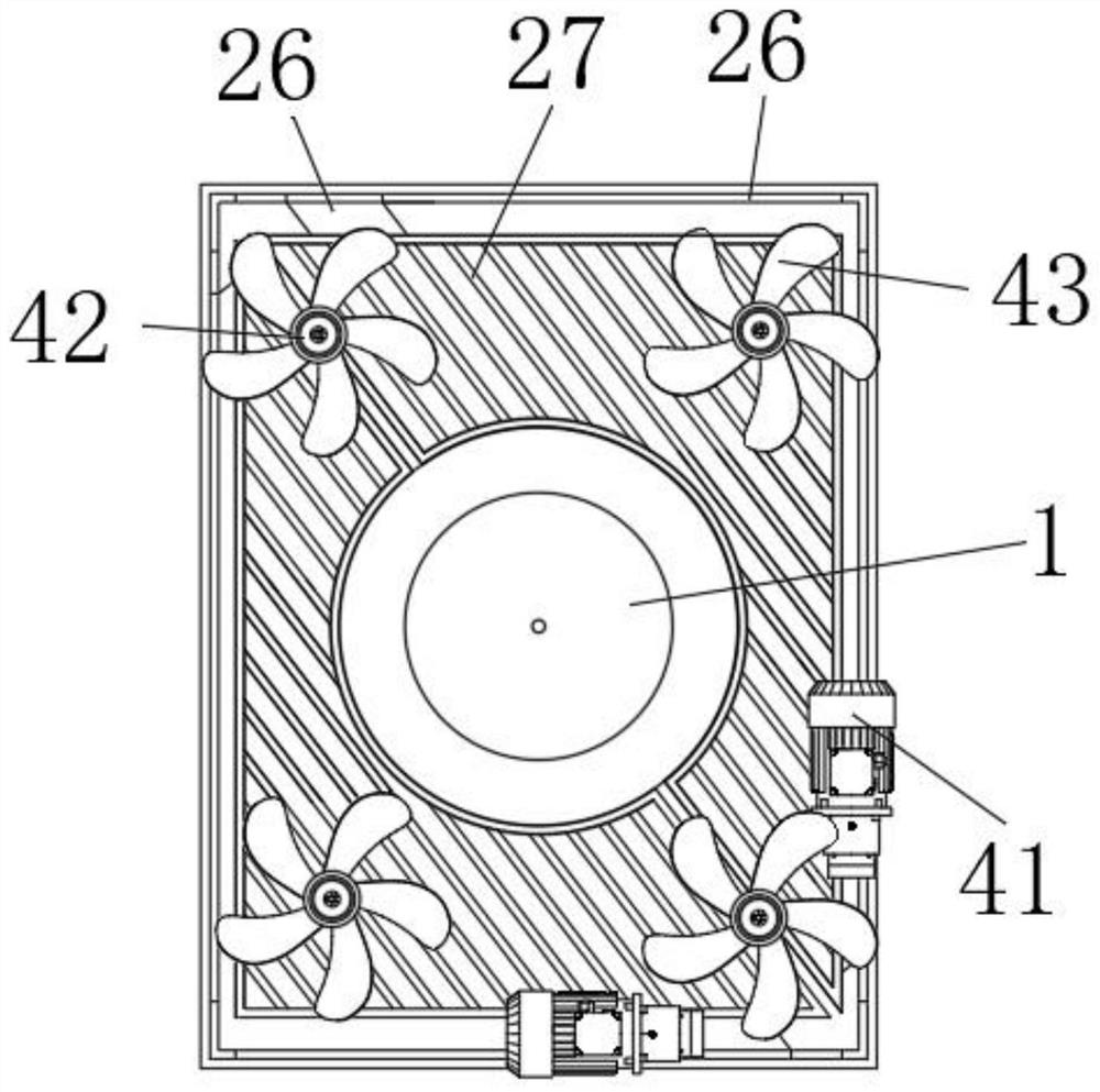 Rapid cooling system for plateau household garbage incinerator