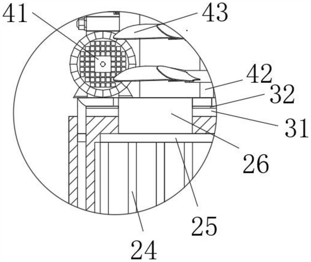 Rapid cooling system for plateau household garbage incinerator