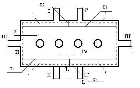 Gas-liquid membrane contactor and mixed gas separation method using same