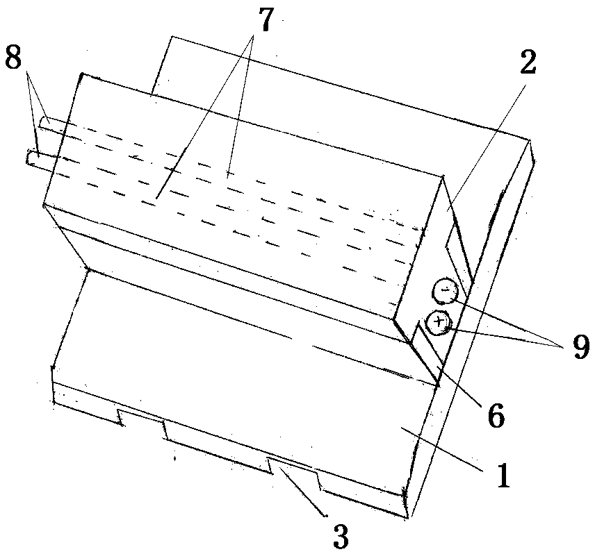 Driving charging device and charging method for electrombile