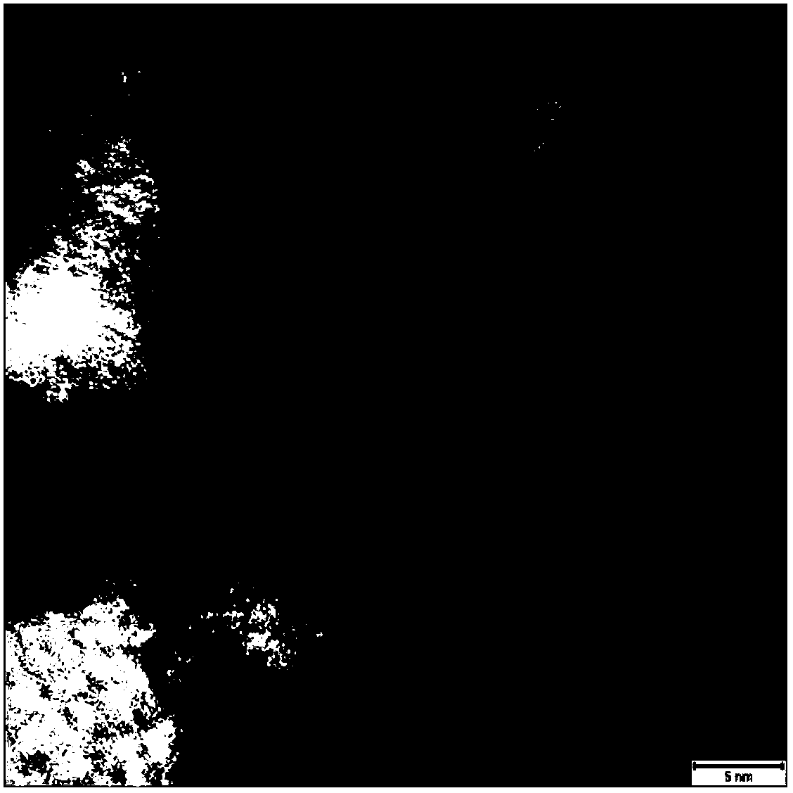 Vanadium and palladium-codoped nanometer titania gas-sensitive material as well as preparation method and applications thereof