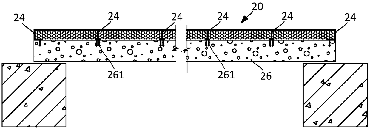 Prefabricated concrete wallboard with back-loaded decorative boards and manufacturing method thereof