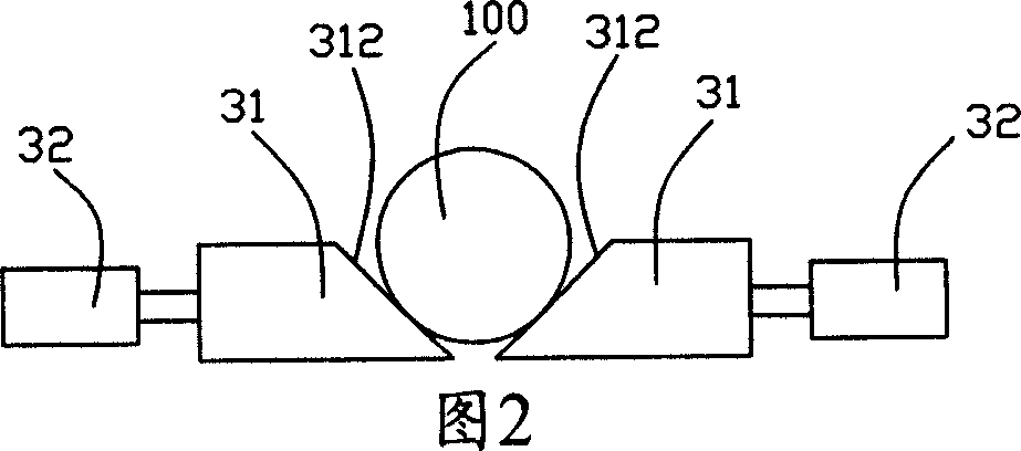 Cylinder battery casing laser welding fixture