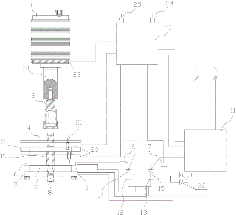 Adaptive smart synchronous high-speed switching device