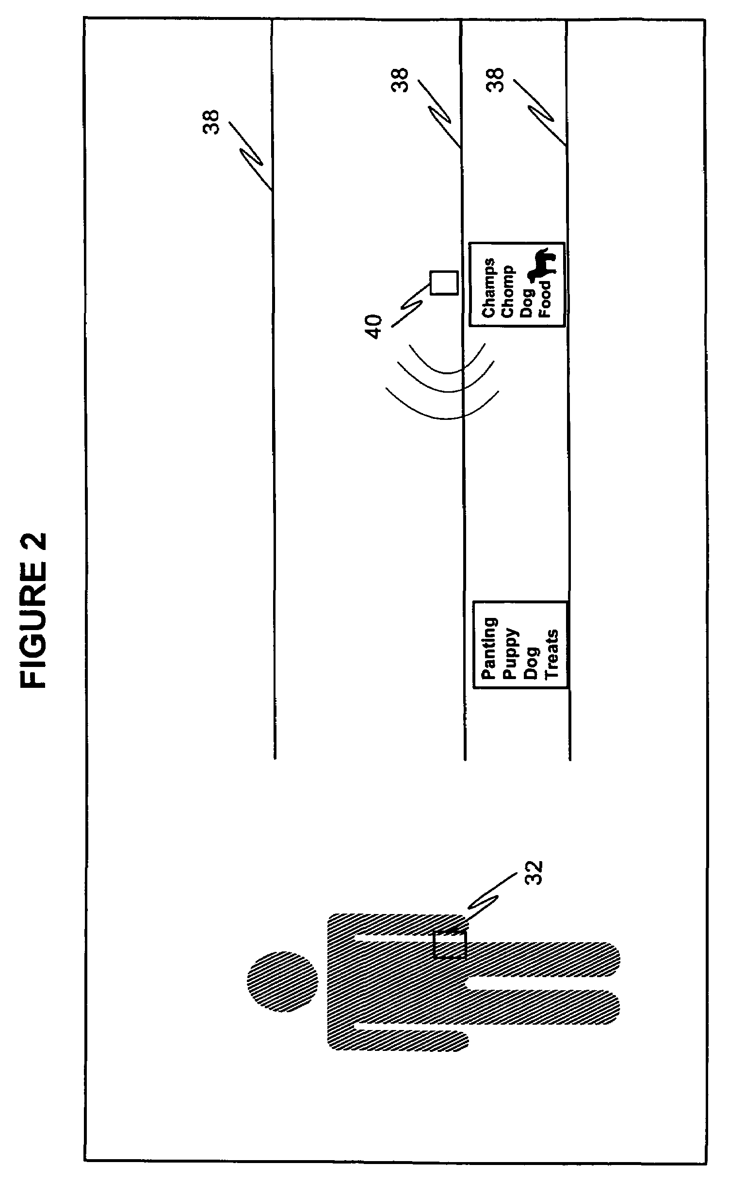 Methods and systems for gathering market research data within commercial establishments