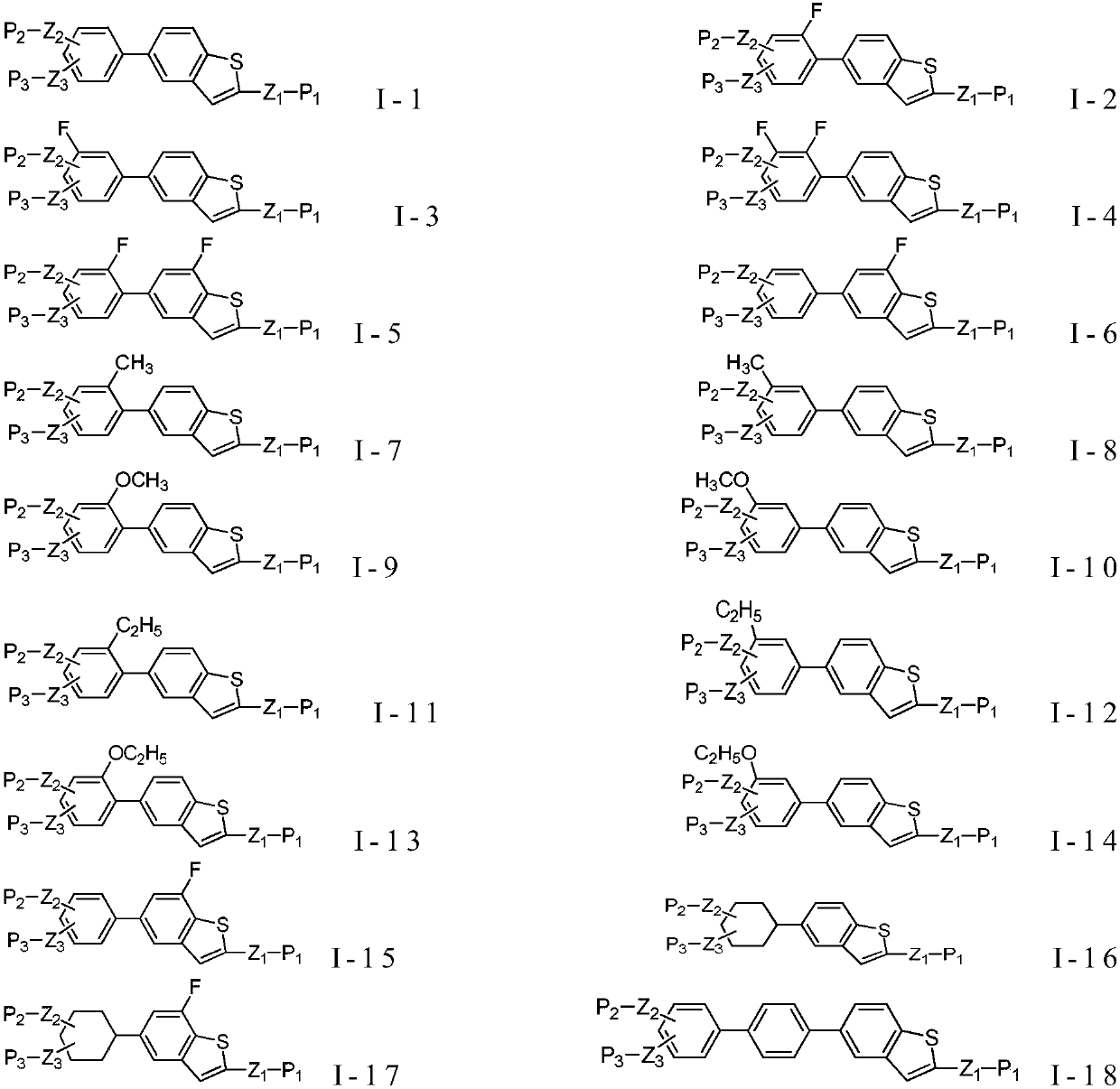 Liquid crystal composition containing benzothiophene polymerizable compound, and applications thereof