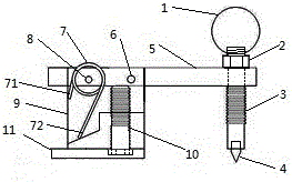 Catapult window breaking device