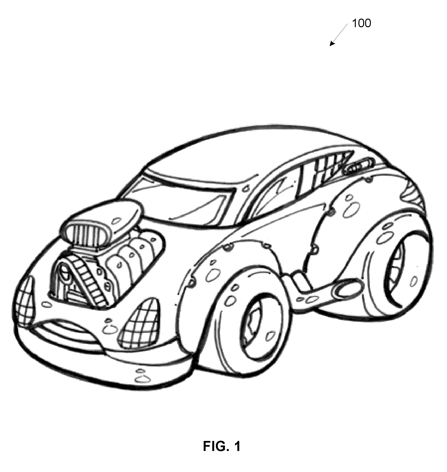 Apparatus, method, and computer program product for toy vehicle