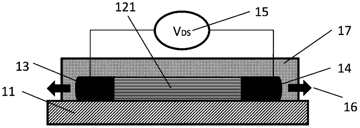 A kind of transistor and transistor array