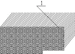 Reinforcing rib section for polyurethane composite material energy-saving door and door sash frame or window and window sash frame