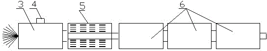 Reinforcing rib section for polyurethane composite material energy-saving door and door sash frame or window and window sash frame