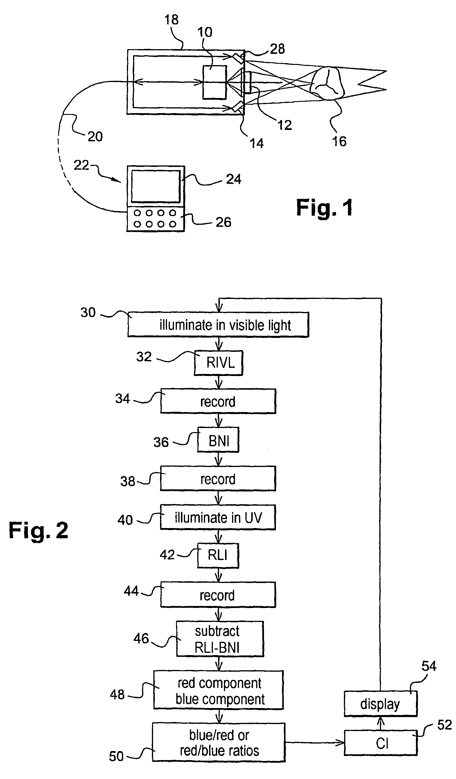 Method and apparatus for acquiring and processing images of an article such as a tooth