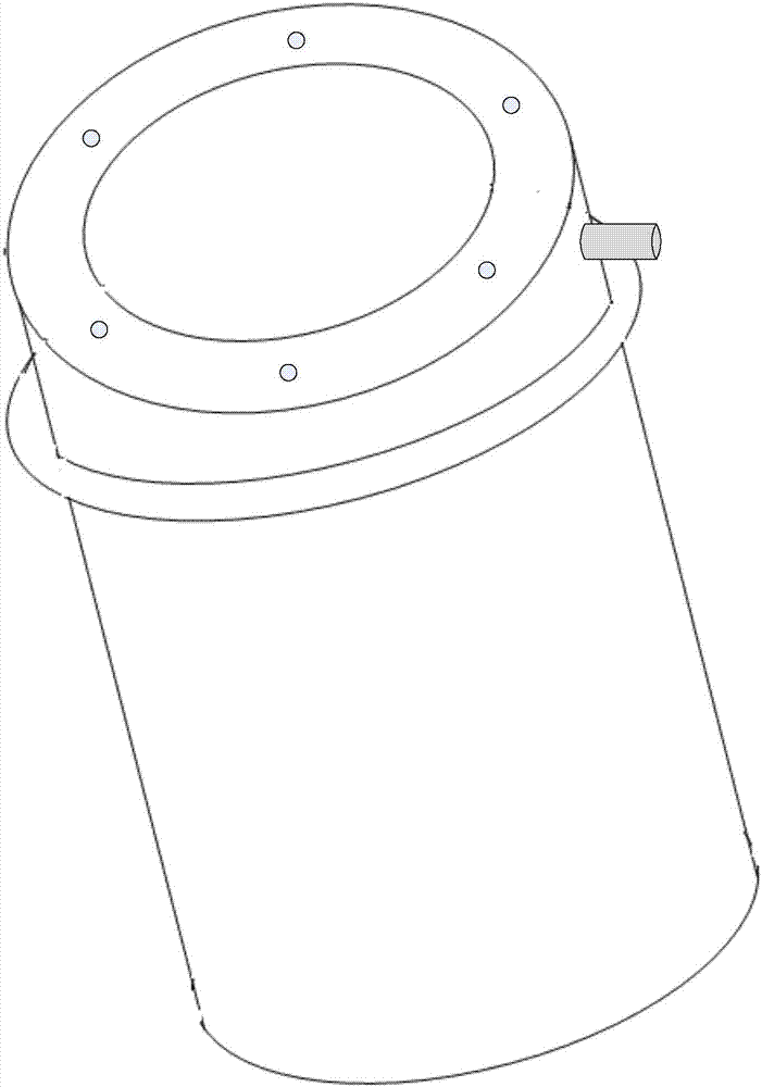 Biological magnetic diagram instrument probe and magnetocardiography instrument