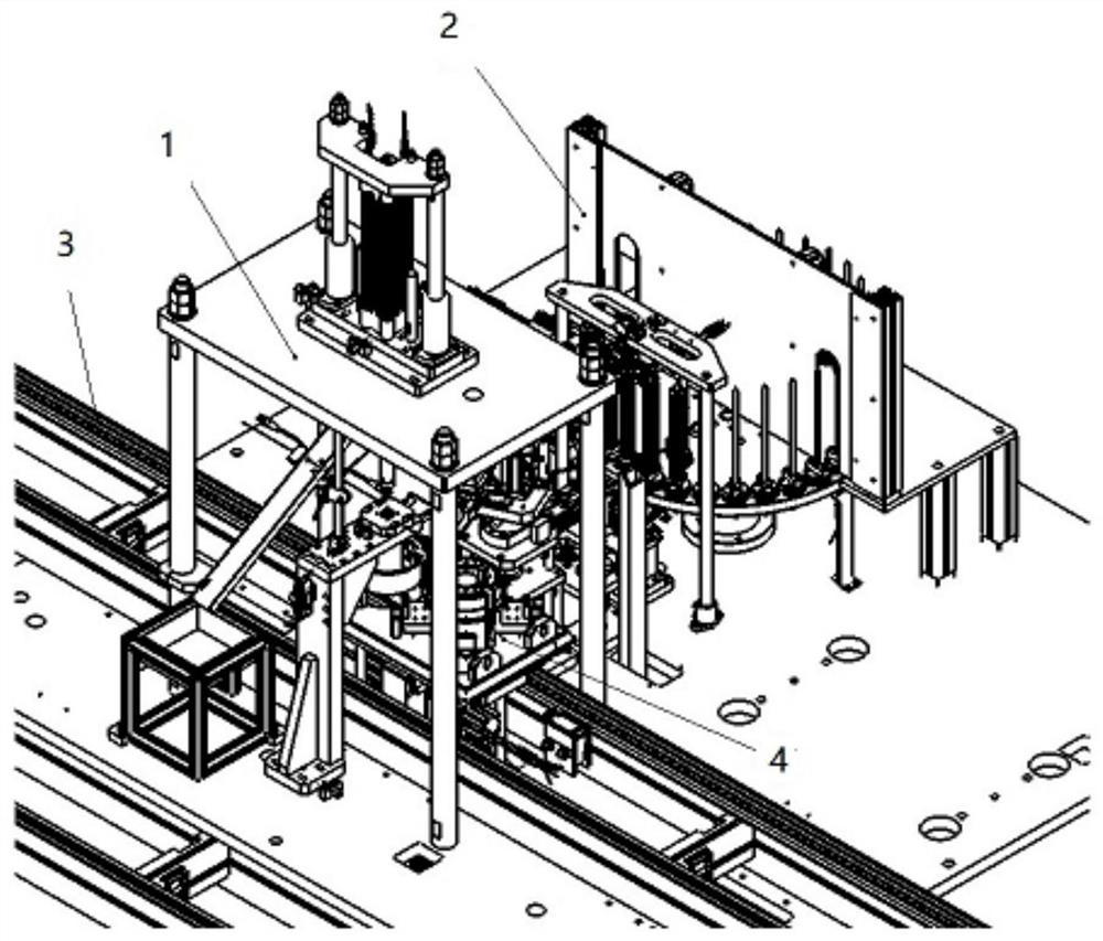 Press-fitting manufacturing equipment for bearing