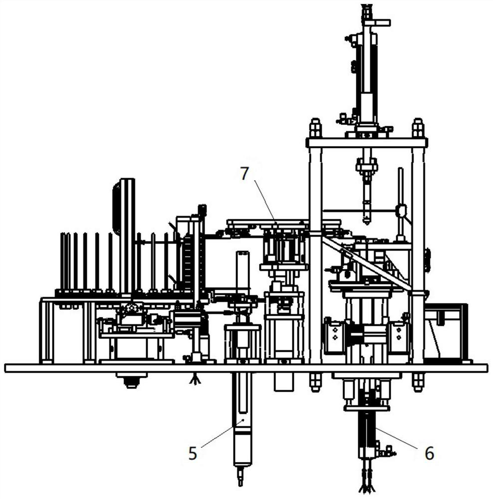 Press-fitting manufacturing equipment for bearing