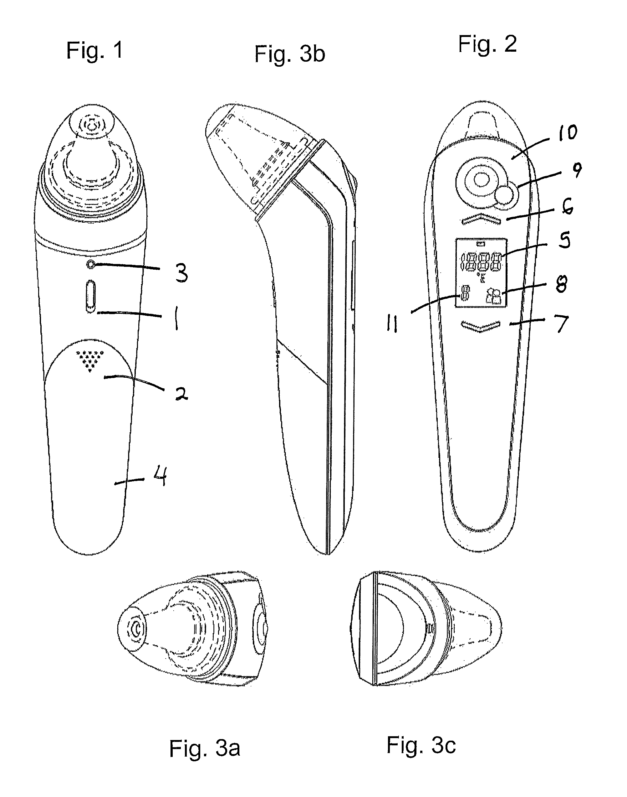 Intelligent illumination thermometer