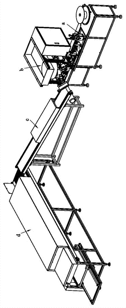 Full-automatic sparkler manufacturing device