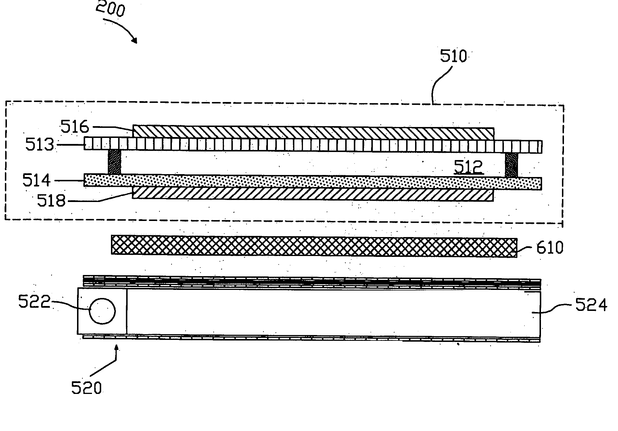 Optical converter module for display system