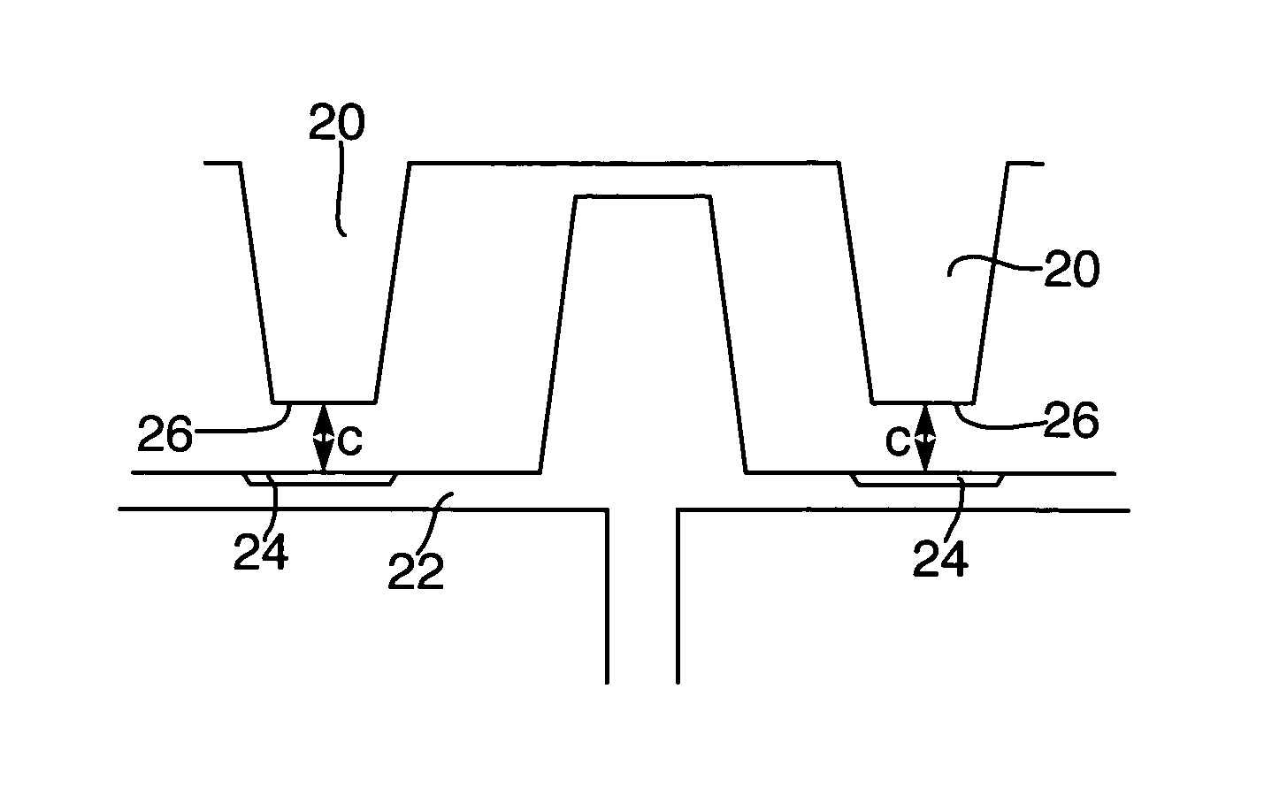 Cantilevered stator stage