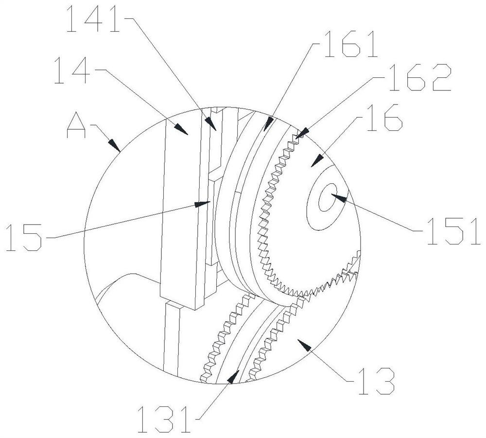 Wire setting device for fishing net weaving wire processing