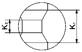 Steel pile type laver culture device in shallow water area