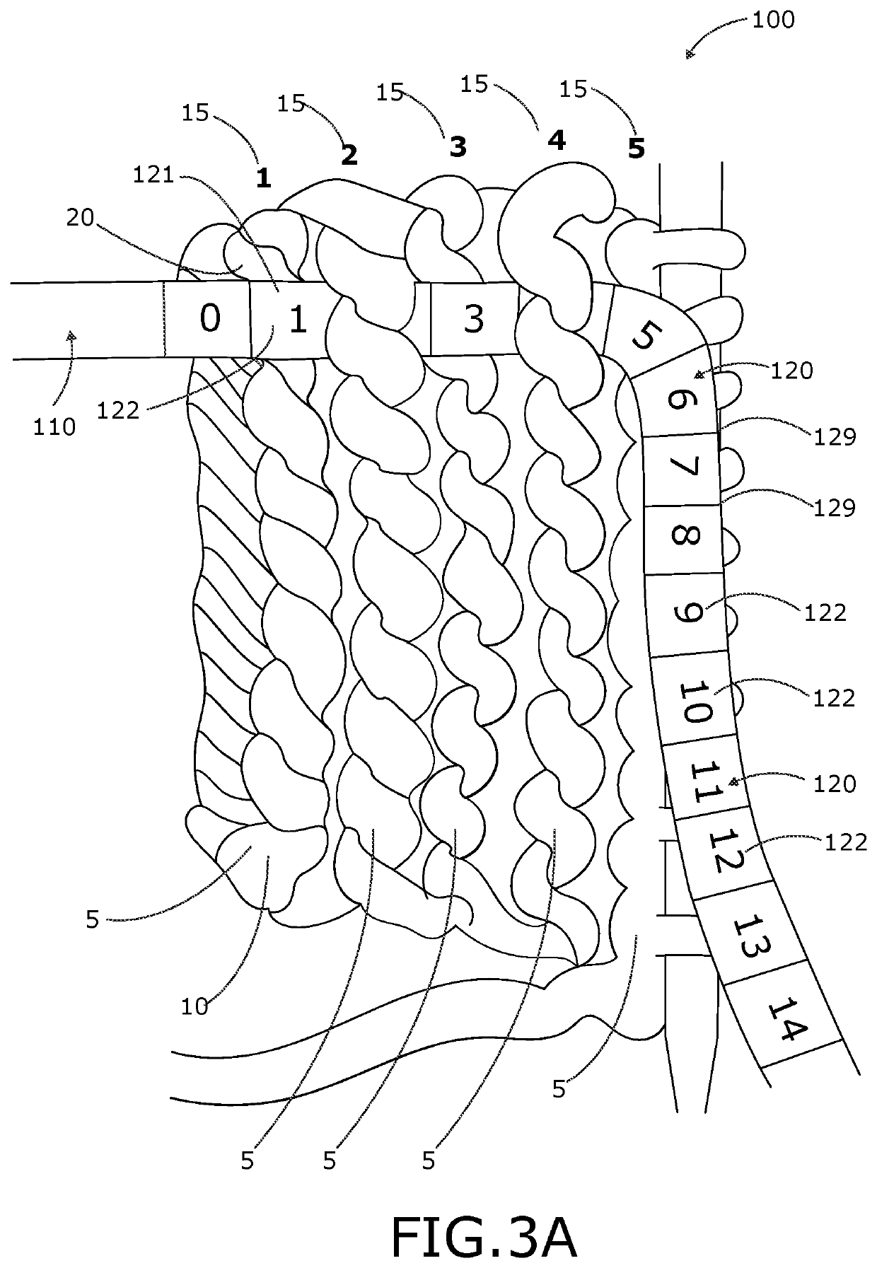 Stitch Row Counting Device