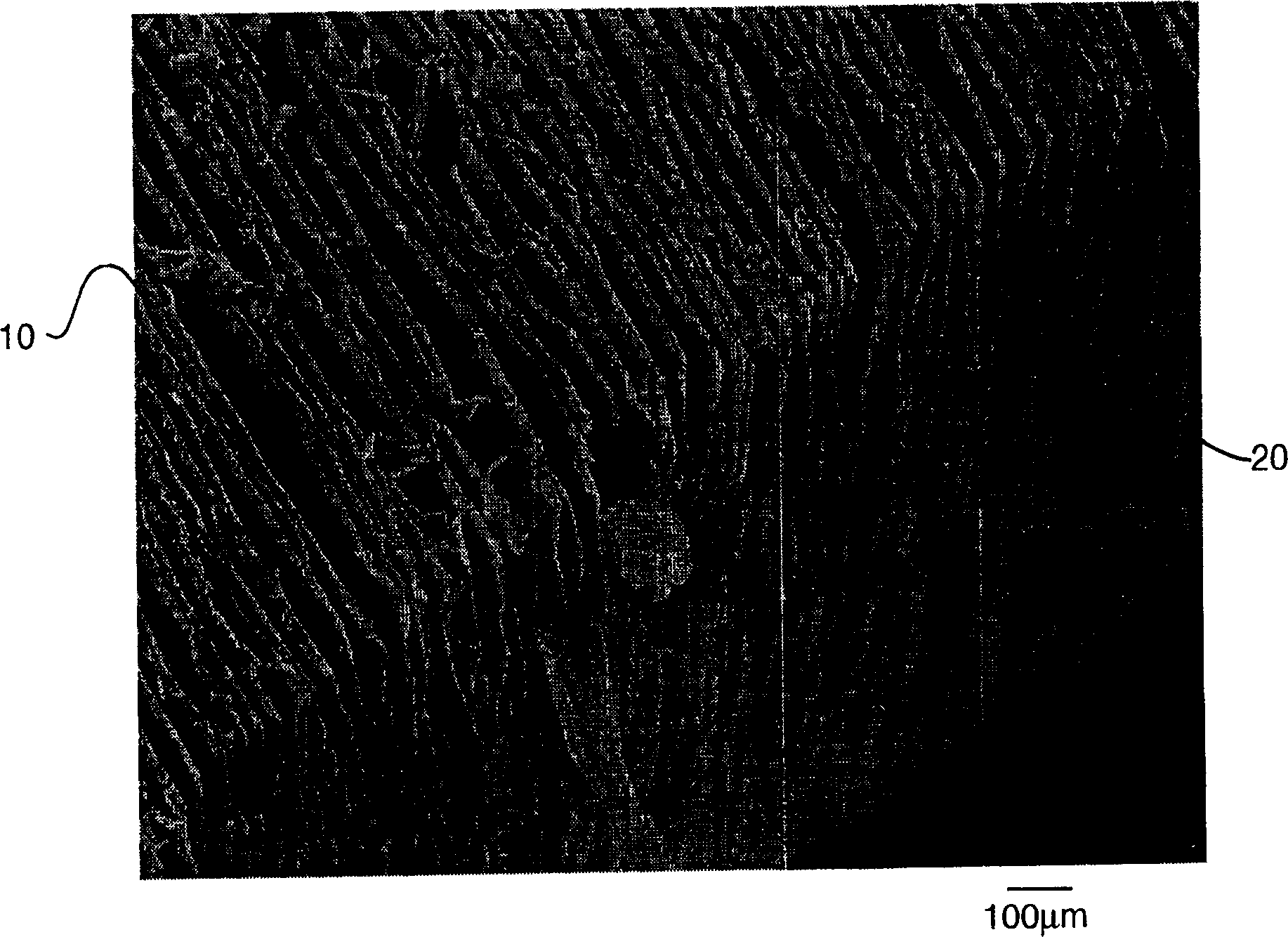 Material, article and method of preparing materials containing oriented anisotropic particles