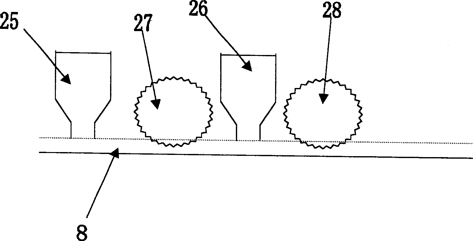 Coal base hot-air rotary hearth furnace melting reduction iron-smelting method