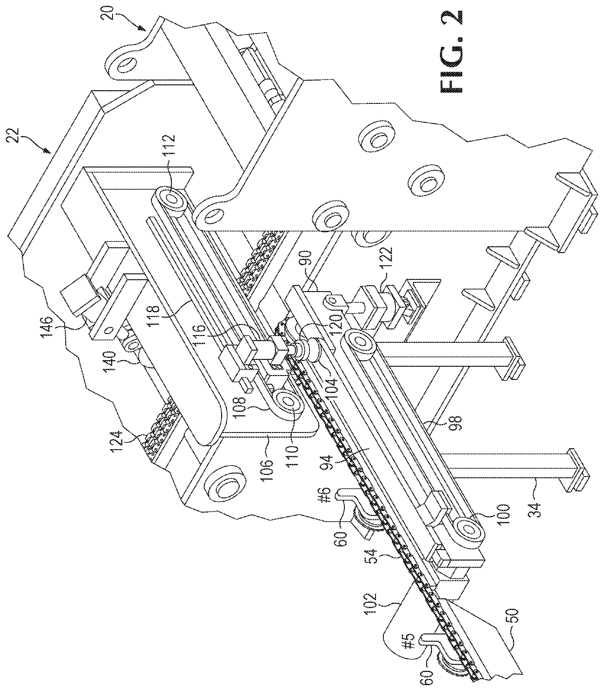 Method and apparatus for providing flitches to an edger