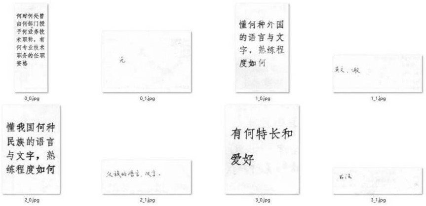 Positioning segmentation method and device for graphic table