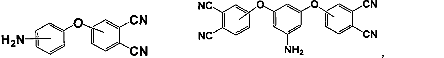 Poly-o-phthalonitrile resin and its preparing process