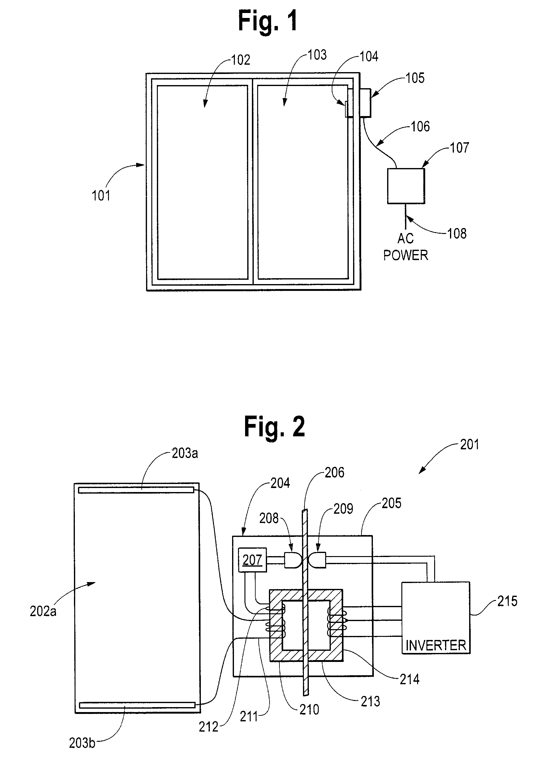 Wireless power transfer system for glass