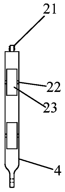 Device and method for detecting quality of concrete in cast-in-place pile reamed hole based on concrete hydration heat