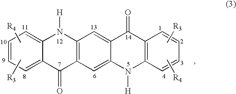 Quinacridone pigment compositions comprising unsymmetrically substituted components