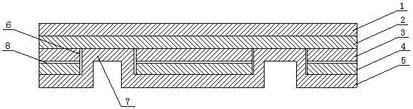 Lap joint structure of multi-layer boards of car body