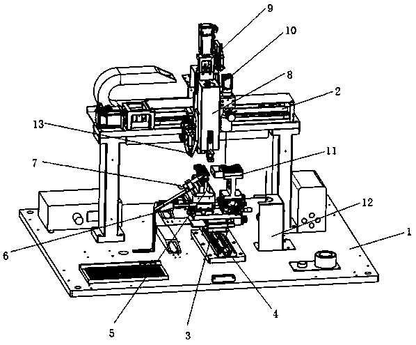 Automatic glue dispensing and mounting equipment for FAs