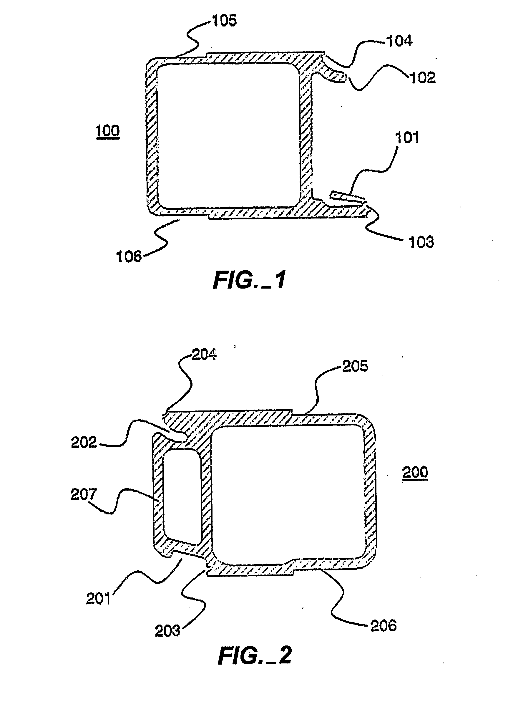 Snap Fit Pultrusion for Housing Elements