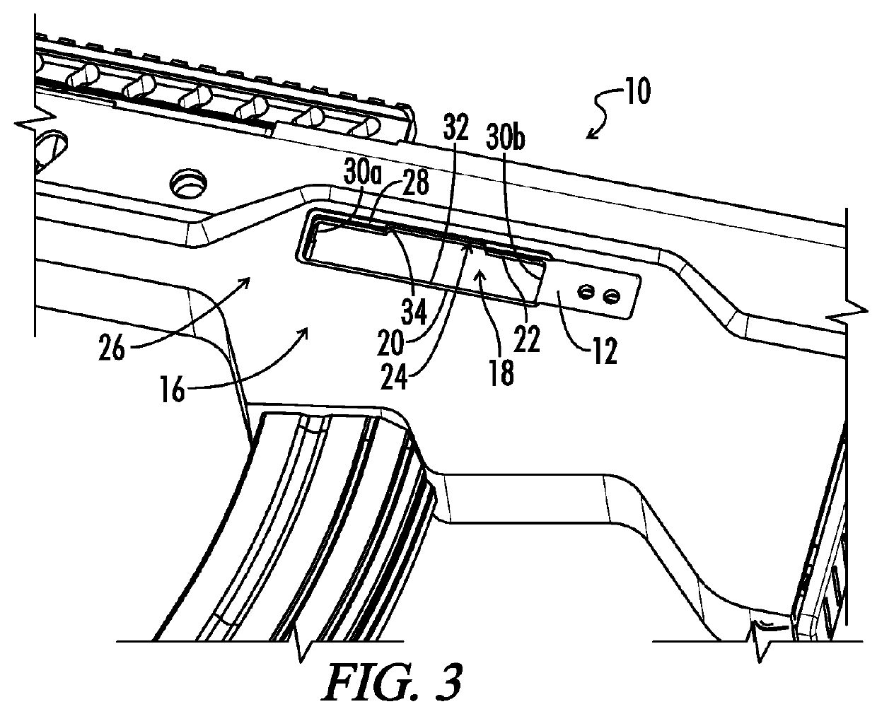 Ejection port cover for a firearm