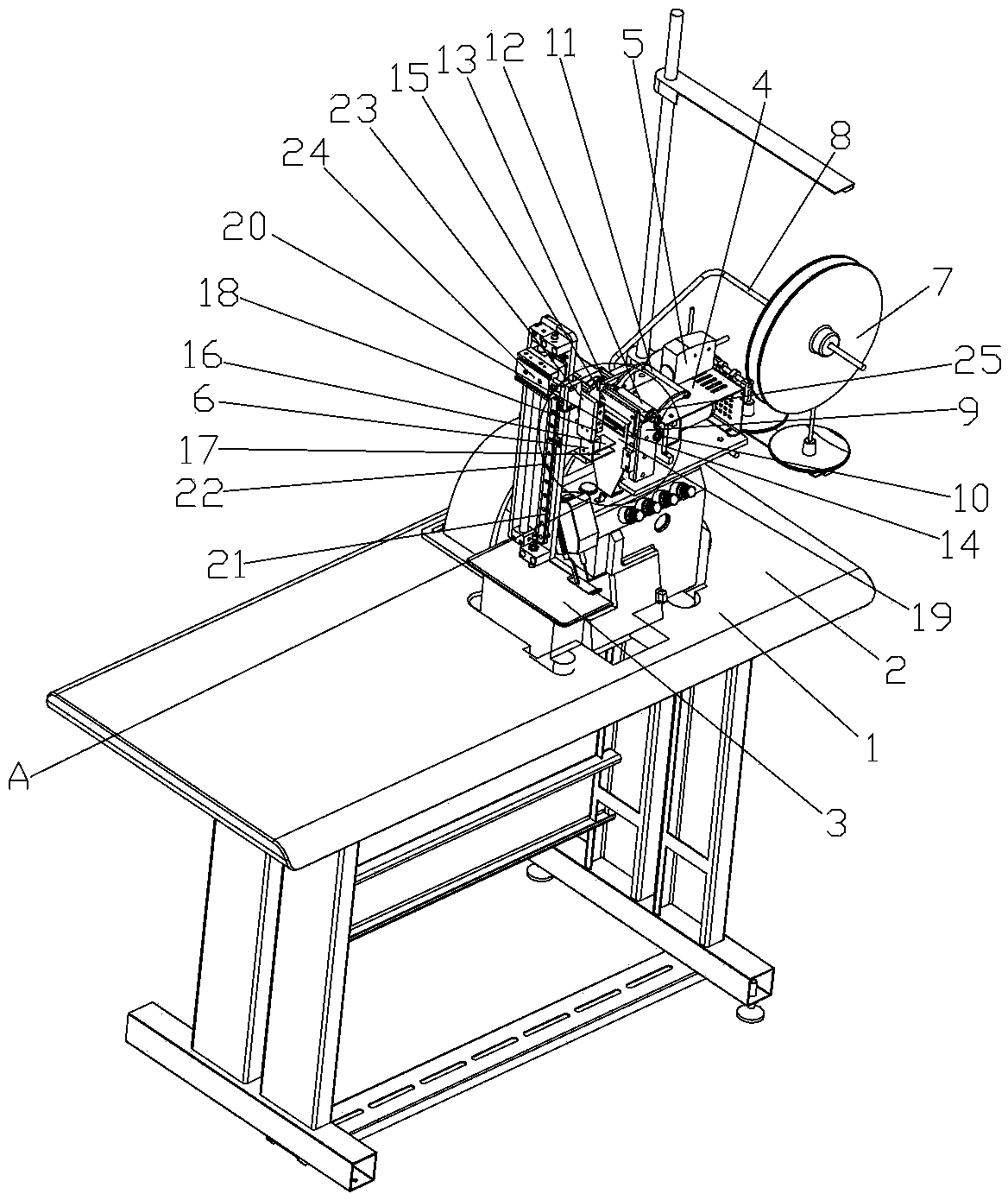 Bar tacker